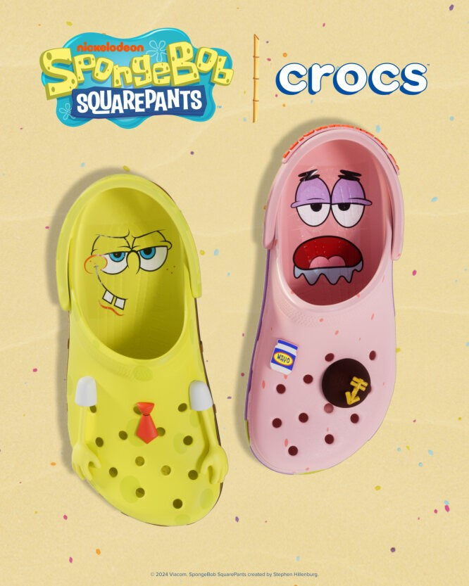 Spongebob x Crocs Collection