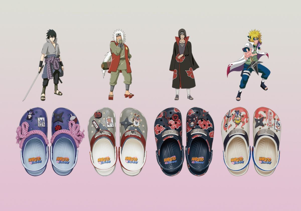 Naruto x Crocs Classic Clogs