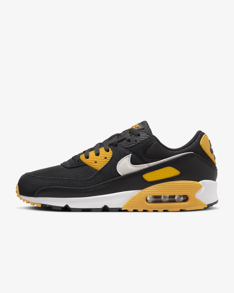 Nike Air Max 90 ‘Black / University Gold’ .50 Free Shipping