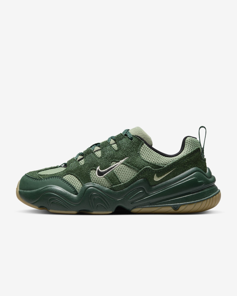 Women’s Nike Tech Hera ‘Oil Green / Gum’ .47 Free Shipping