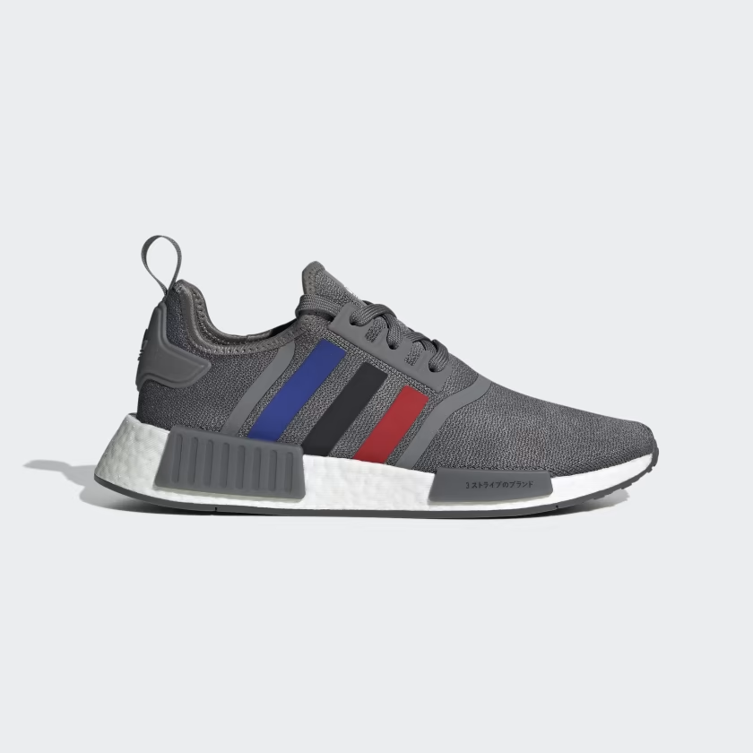 adidas NMD R1 ‘Grey / Red / Blue’ .80 Free Shipping