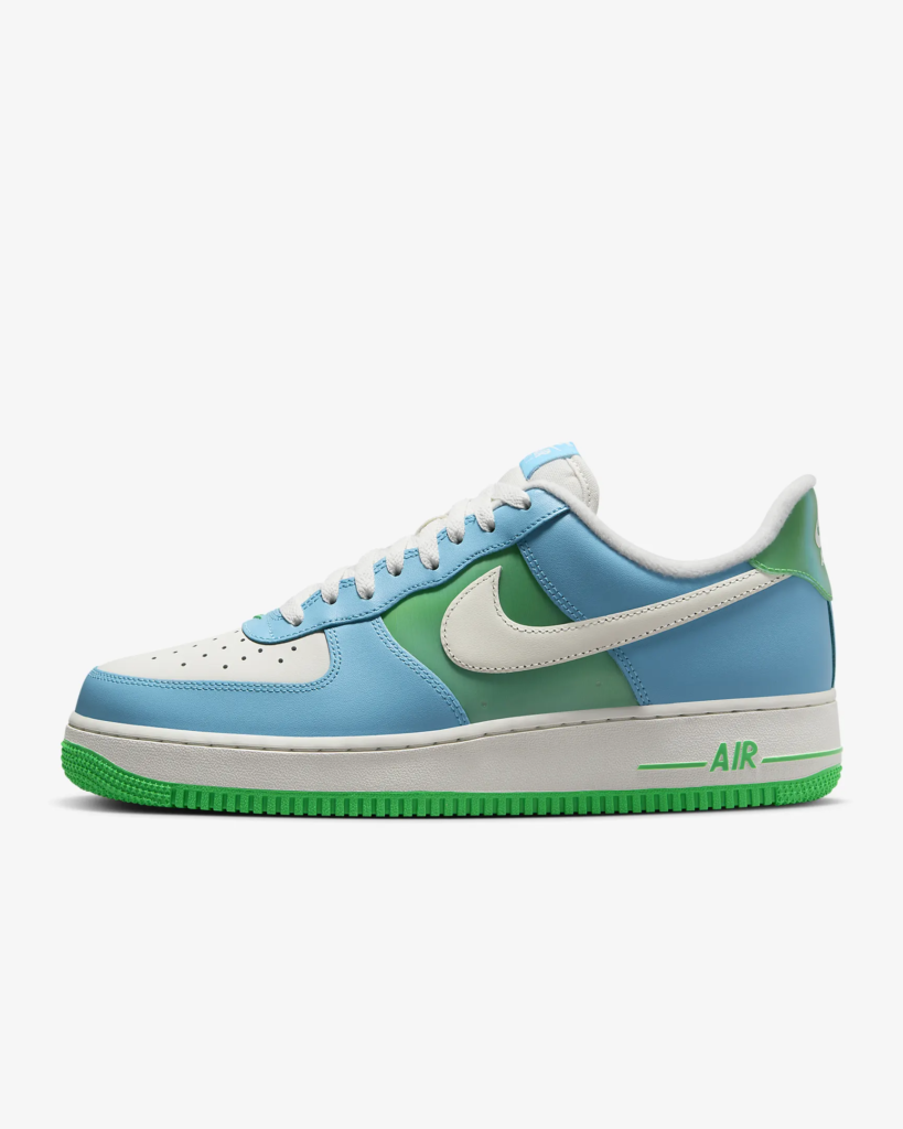 Nike Air Force 1 ’07 ‘Aquarius Blue / Green Shock’ .47 Free Shipping