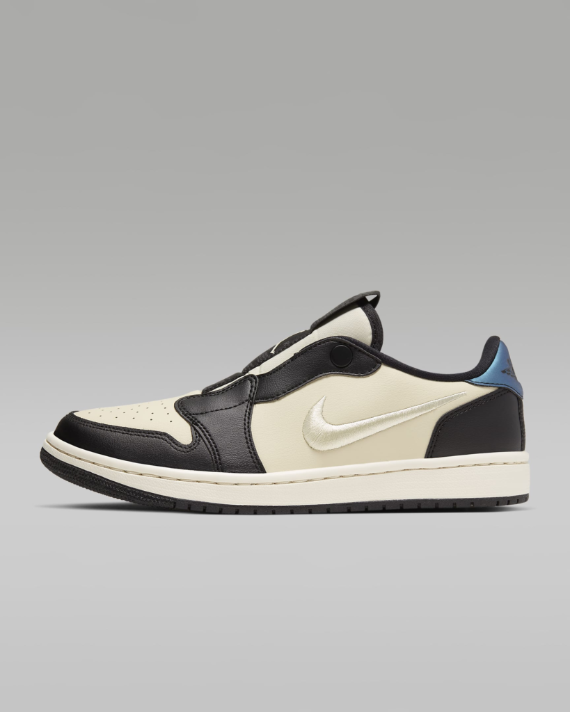 Women’s Jordan 1 Retro Low Slip “Fossil / Anthracite”