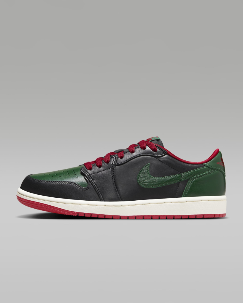 Women’s Air Jordan 1 Low OG ‘Black / Gorge Green’