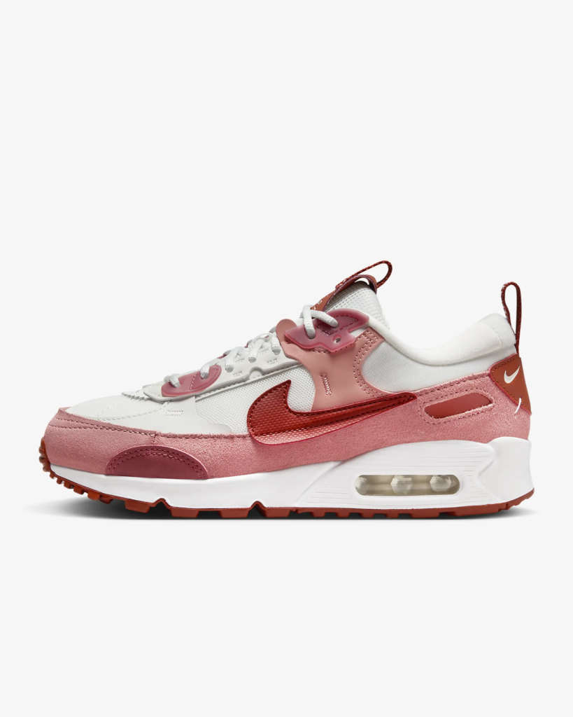 Women’s Nike Air Max 90 Futura ‘Red Stardust’ .22 Free Shipping