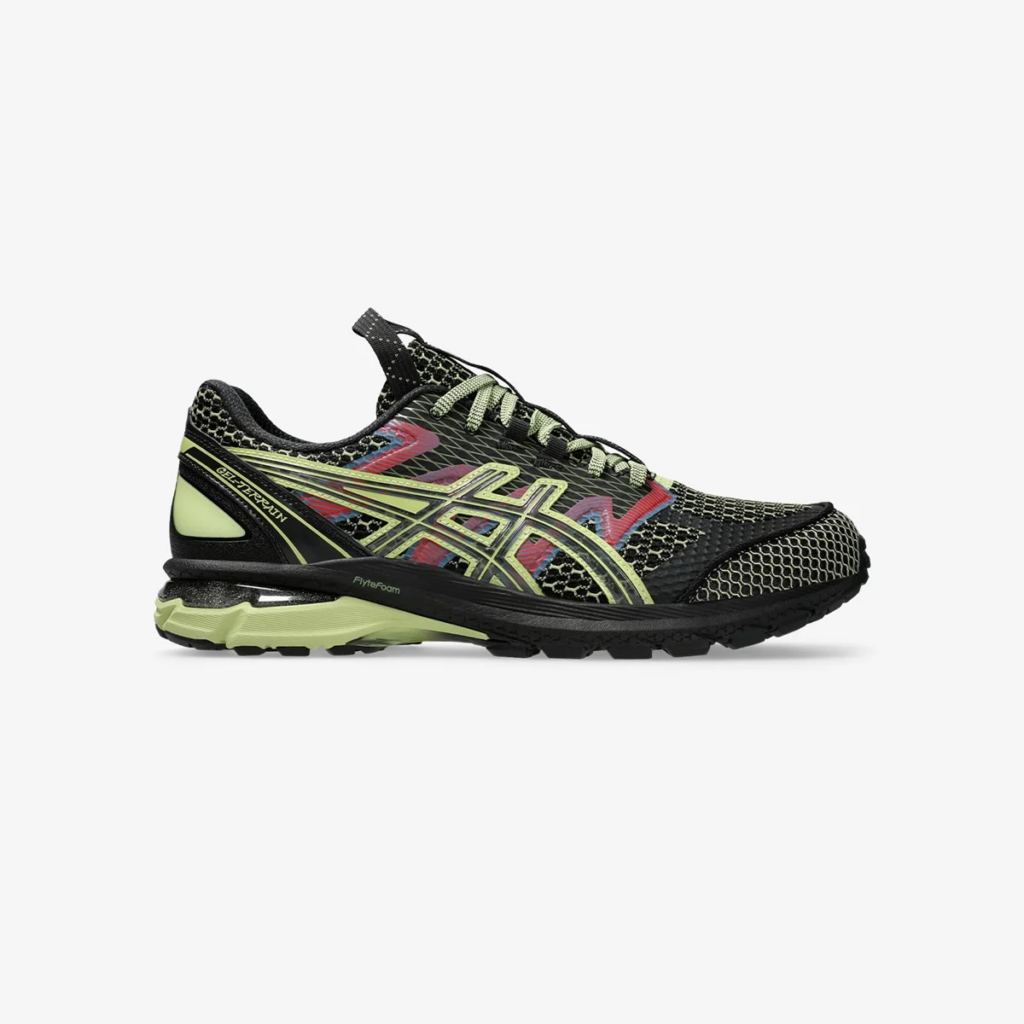 Asics US4-S Gel-Terrain ‘Black / Neon Lime’ .20