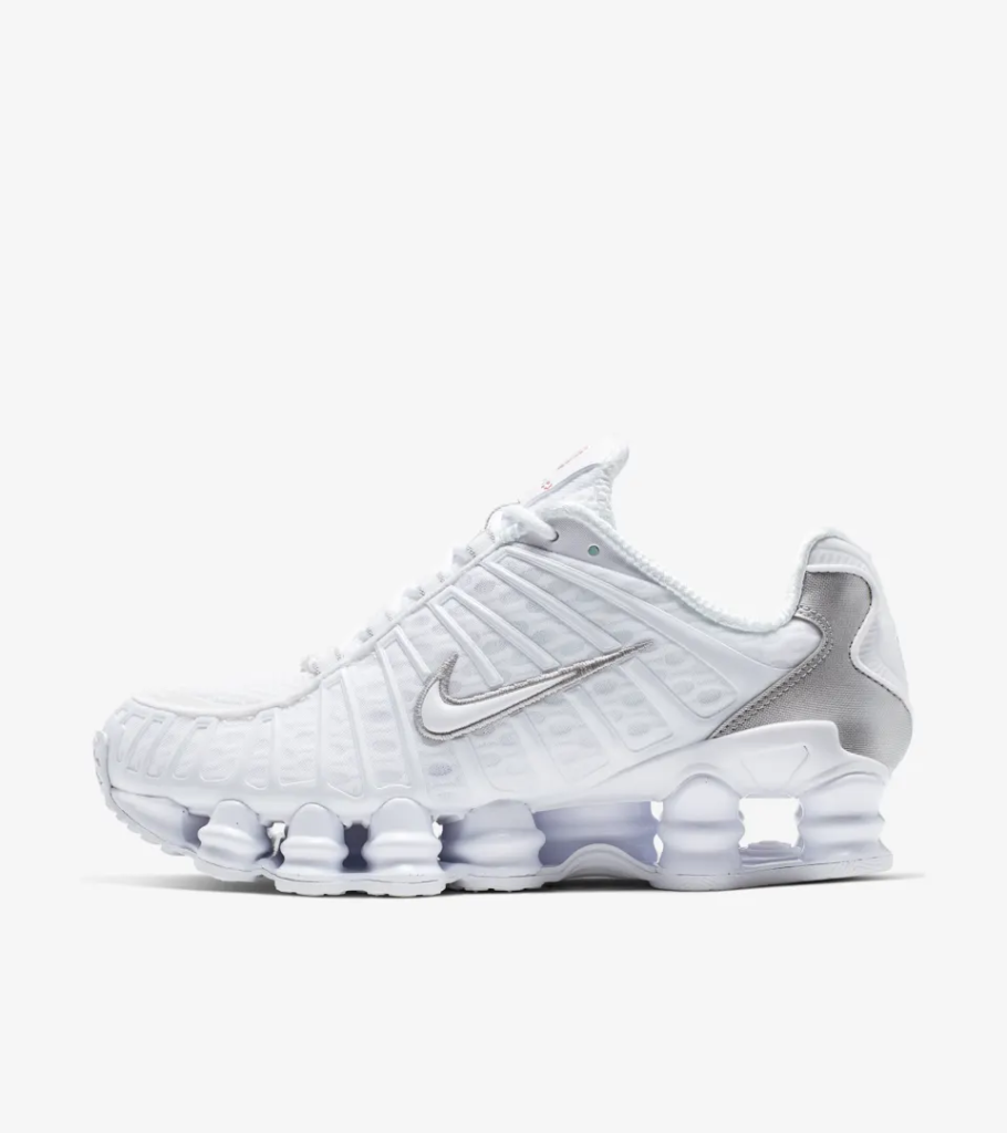 Women’s Nike Shox TL ‘White / Metallic Silver’