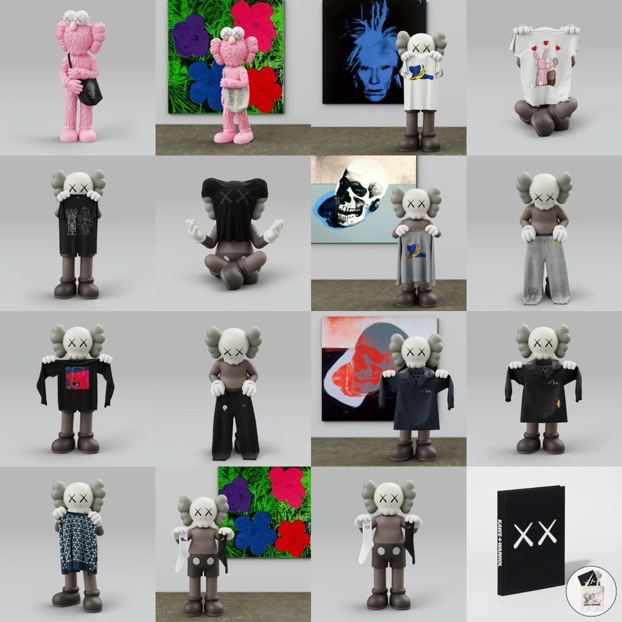KAWS x Warhol x Uniqlo Collection