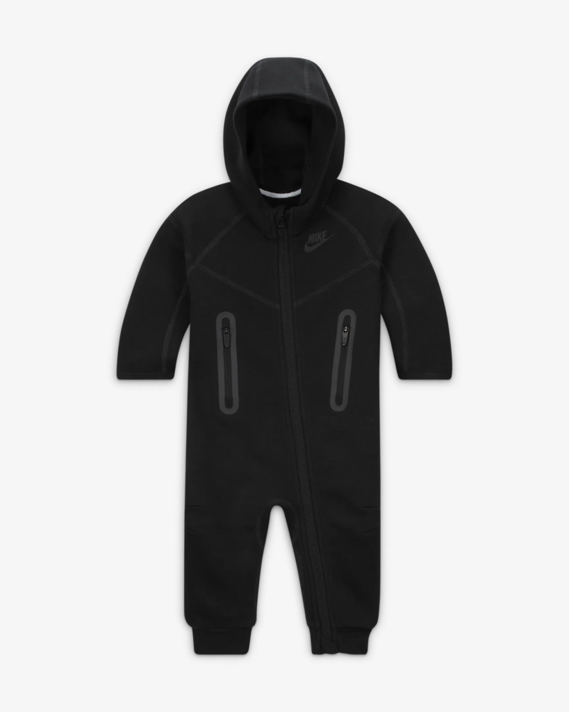 Baby Nike Sportswear Tech Fleece Hooded Coverall .47