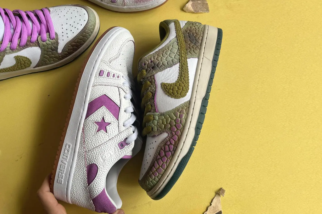 Nike SB Dunk Low Pro x Converse CONS AS-1 Pro x Alexis Sablone “Chameleon”