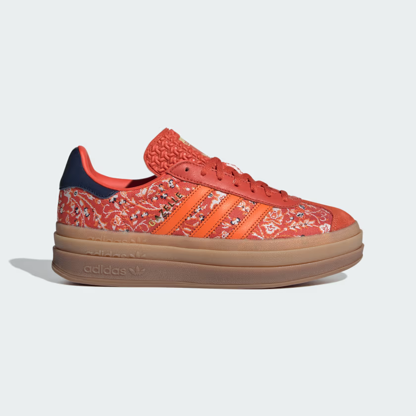 Women’s adidas Gazelle Bold ‘Preloved Red Orange’ .50 Free Shipping