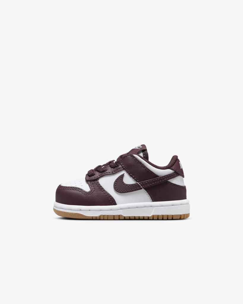 Toddler Nike Dunk Low ‘Burgundy Crush / Gum’