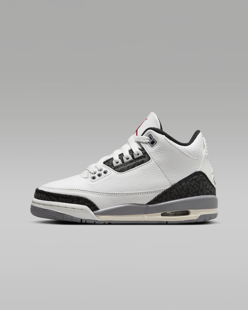 GS Air Jordan 3 Retro “Cement Grey”