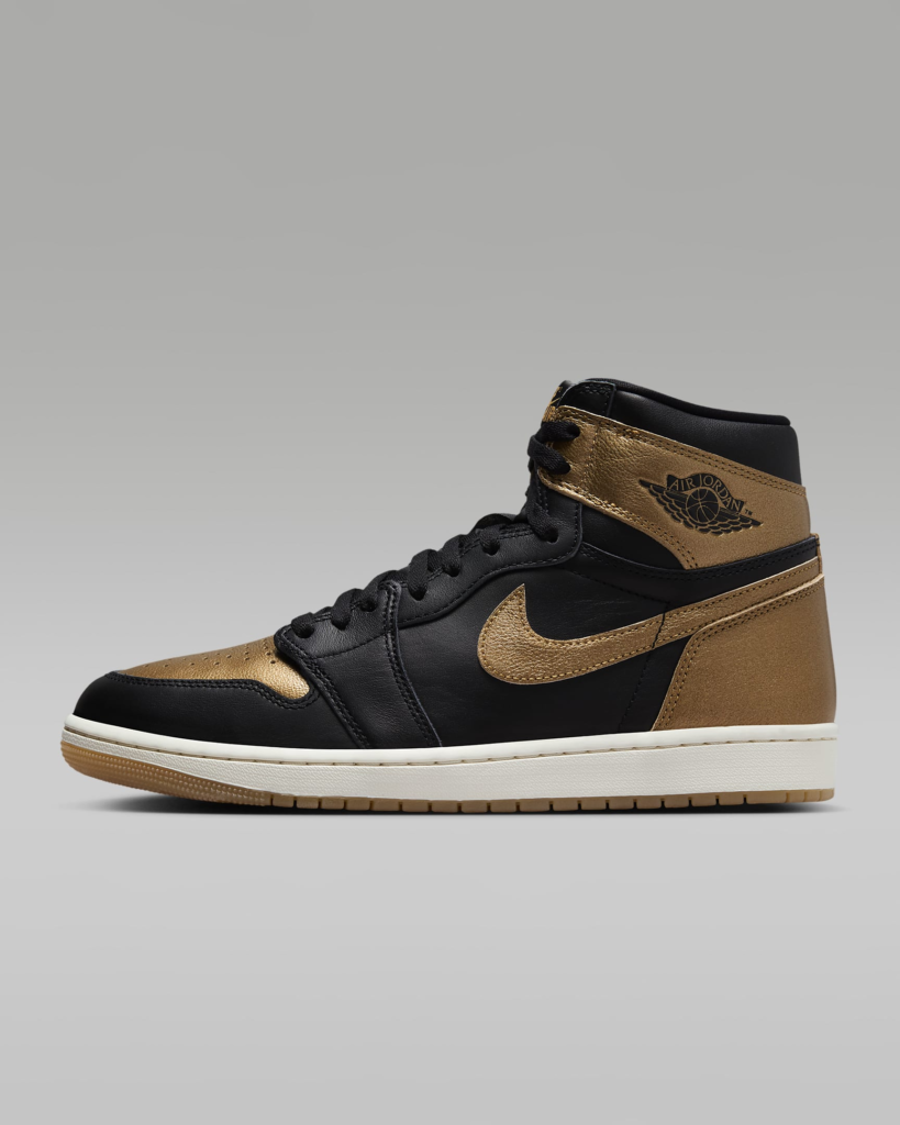 Air Jordan 1 Retro High OG “Black and Gold”