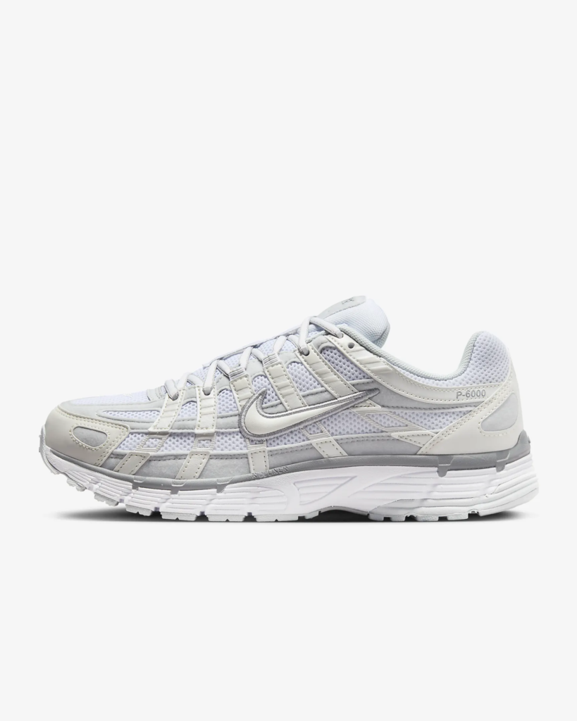 Nike P-6000 ‘Summit White / Pure Platinum’ .50 Free Shipping