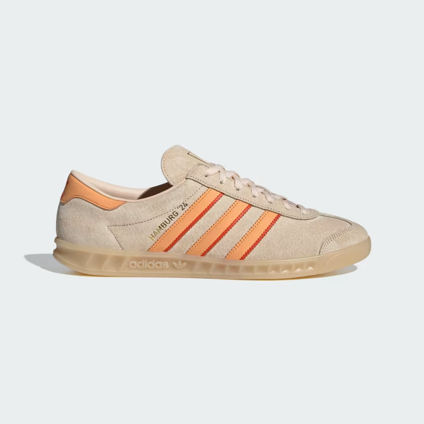 adidas Hamburg 24 ‘Crystal Sand / Hazy Orange’ .20 Free Shipping