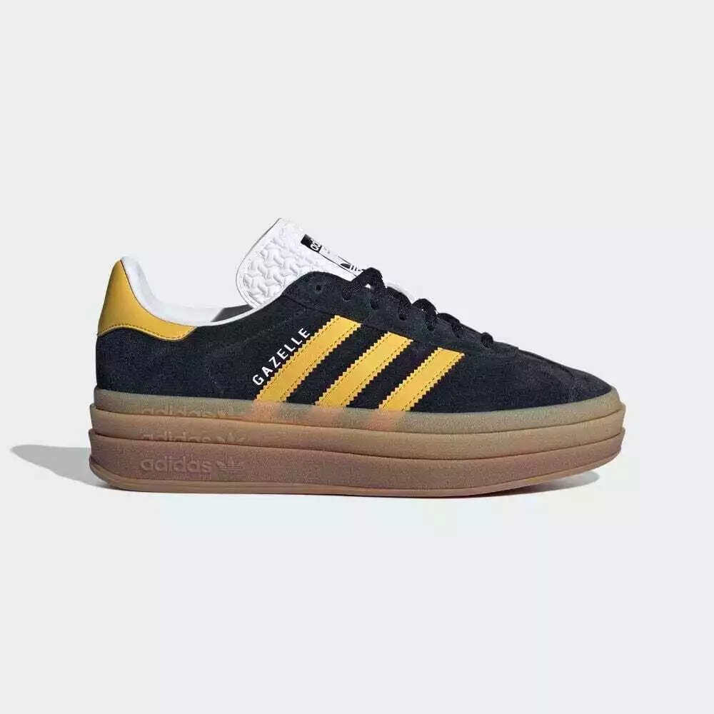 adidas Originals Gazelle Bold ‘Core Black / Yellow’