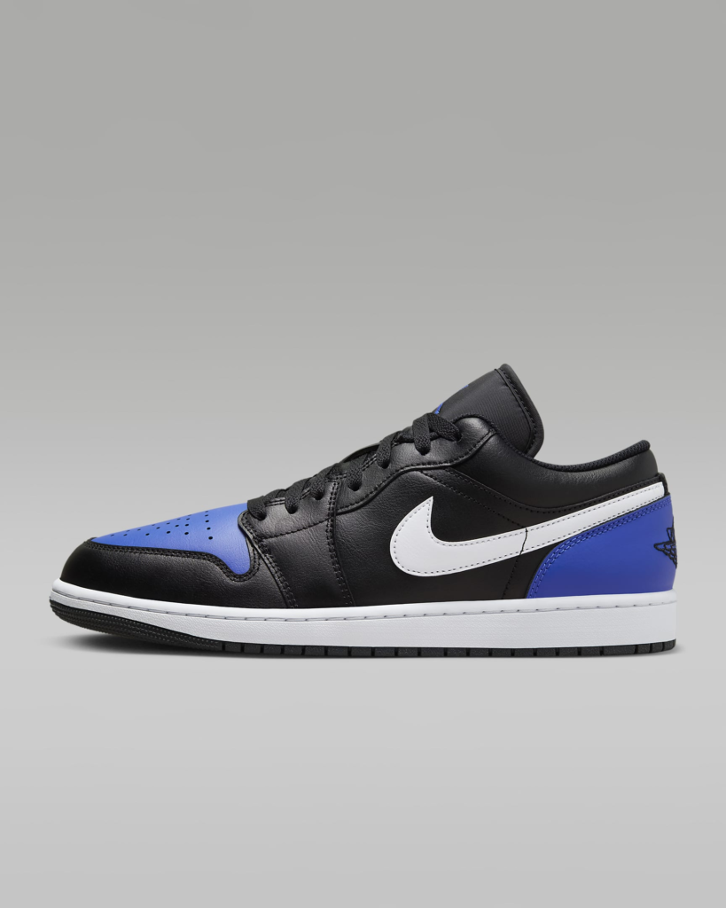 Air Jordan 1 Low ‘Black / Game Royal’