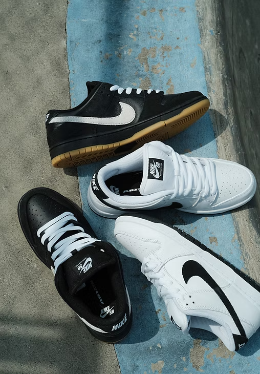 Nike SB Dunk Low Pro “White and Black”