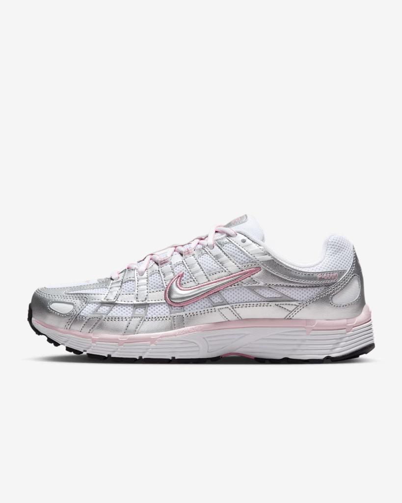 Women’s Nike P-6000 ‘Elemental Pink / Metallic Silver’ .00 Free Shipping