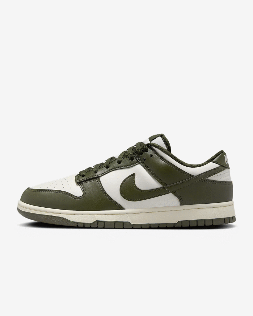 Nike Dunk Low Retro ‘Pale Ivory / Cargo Khaki’ .77 Free Shipping