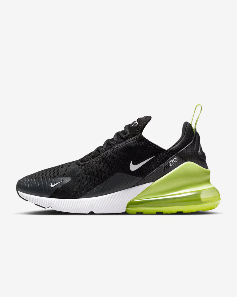Nike Air Max 270 ‘Light Lemon Twist / Black’ .97 Free Shipping