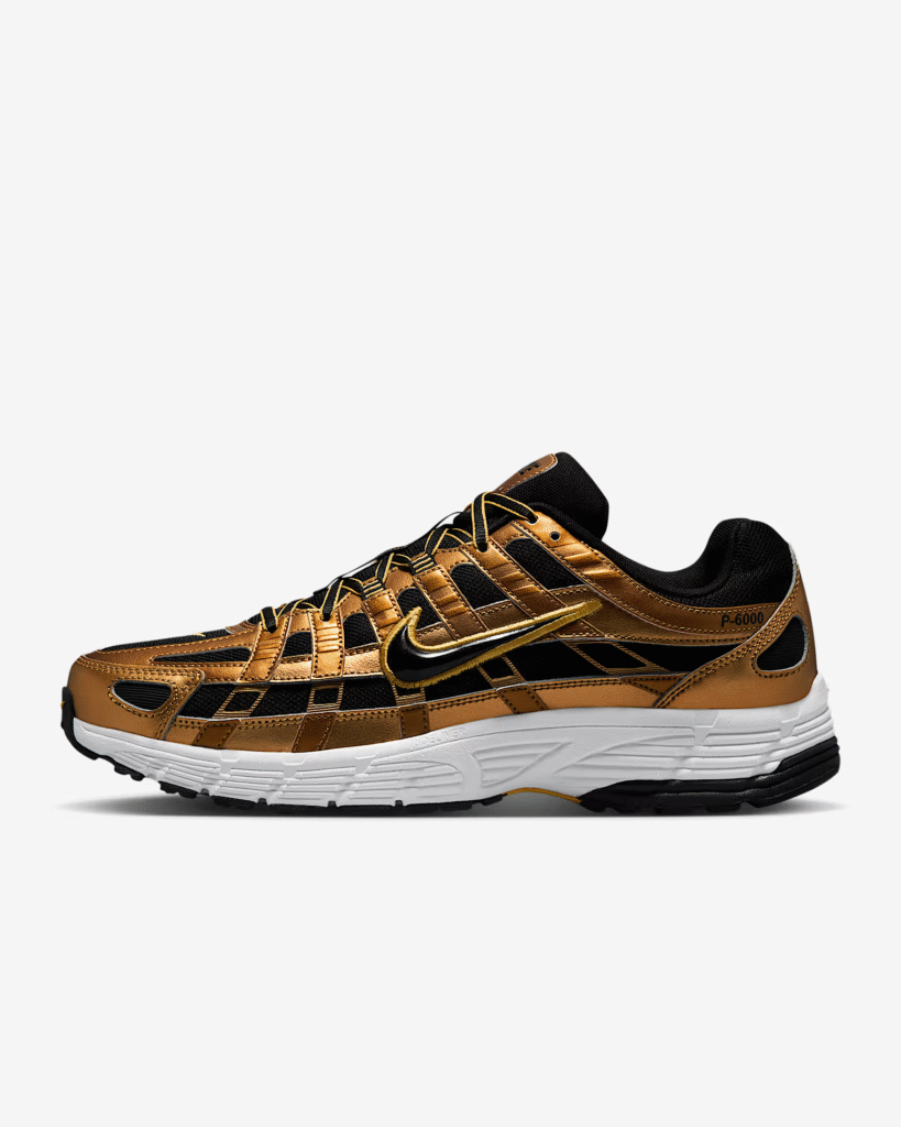 Nike P-6000 ‘Infinite Gold / Black’ .17 Free Shipping