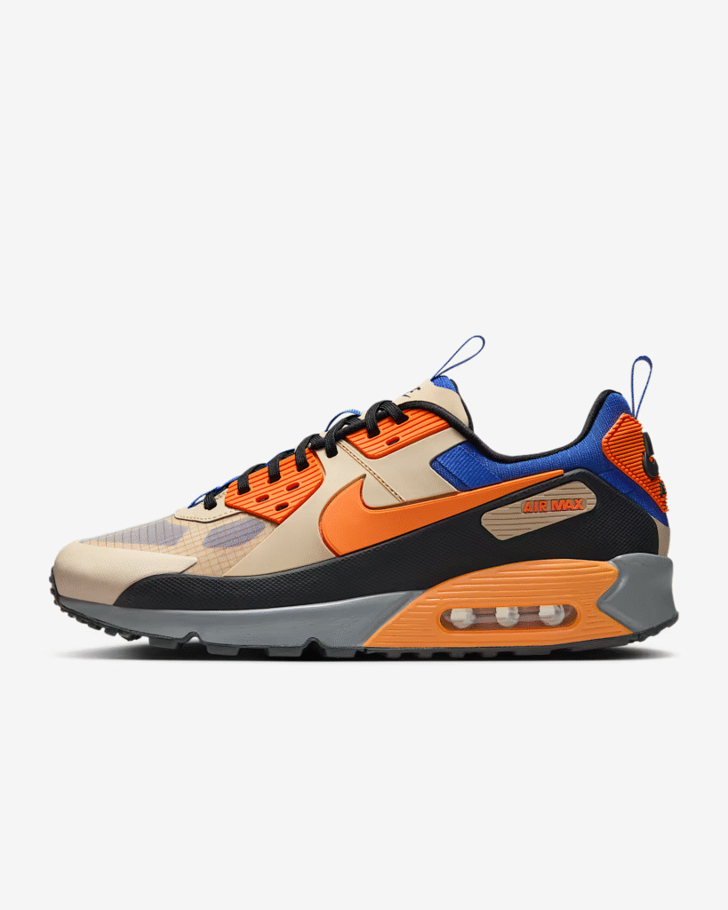 Nike Air Max 90 Drift ‘Rattan / Hyper Royal / Bright Mandarin’ .77 Free Shipping