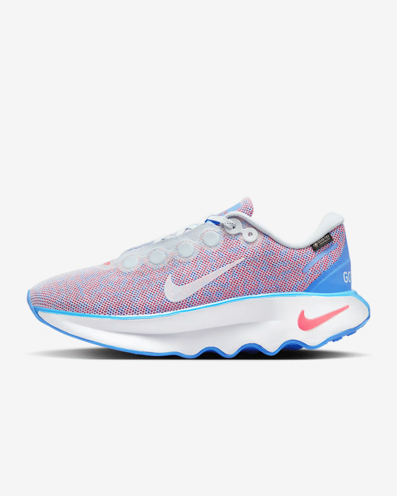Women’s Nike Motiva GORE-TEX ‘Blue Tint / Bright Crimson’ .37 Free Shipping