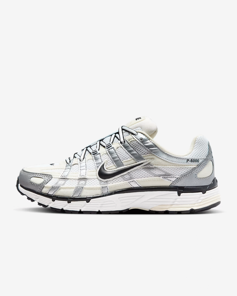 Nike P-6000 ‘Summit White / Metallic Silver’ .17 Free Shipping