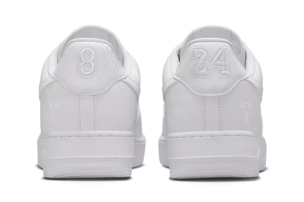 Kobe Bryant x Nike Air Force 1 Low “Forever White”