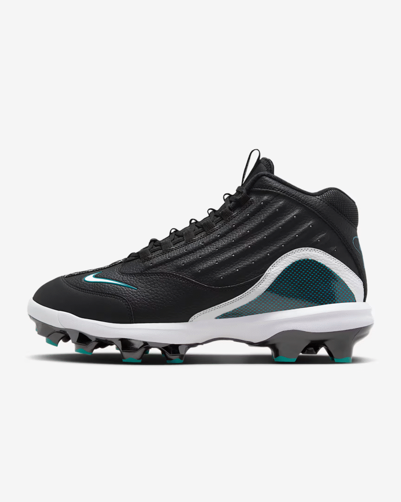 Nike Griffey 2 MCS Cleats ‘Black / White / Fresh Water’ .17 Free Shipping