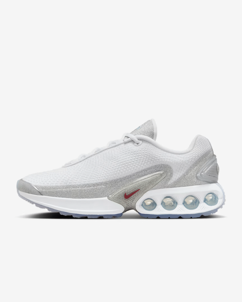 Women’s Nike Air Max DN “Silver Glitter” .77 Free Shipping