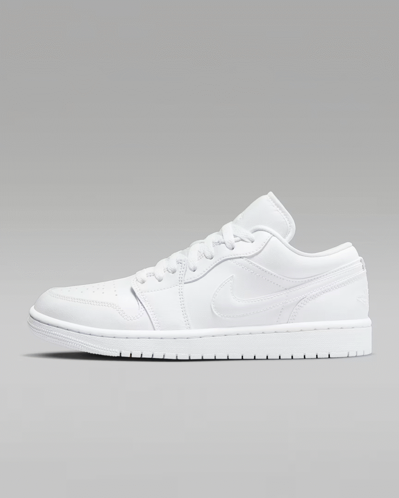 Women’s Air Jordan 1 Low ‘White’ .00 Free Shipping