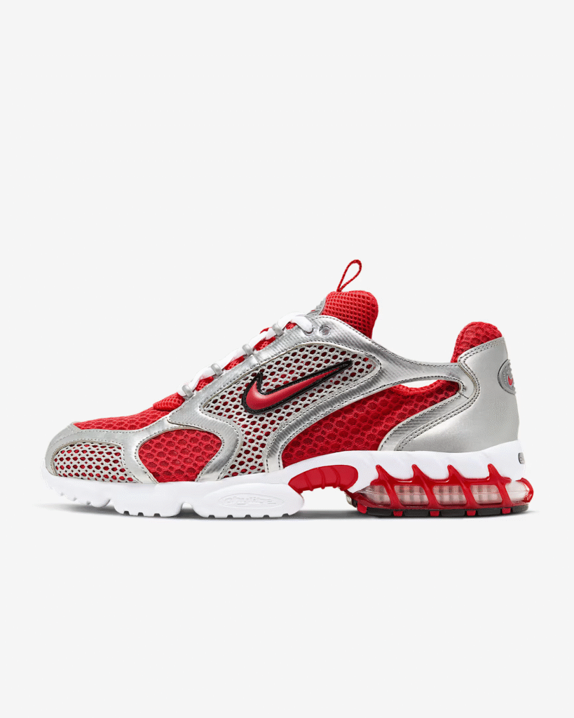 Nike Air Zoom Spiridon Cage 2 ‘Track Red / Metallic Silver’ 3.17 Free Shipping