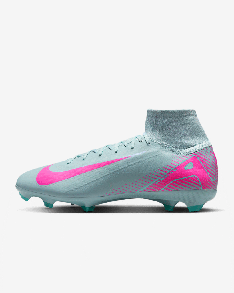 Nike Mercurial Superfly 10 Pro Cleat ‘Ocean Cube / Pink Blast’ 8.77 Free Shipping