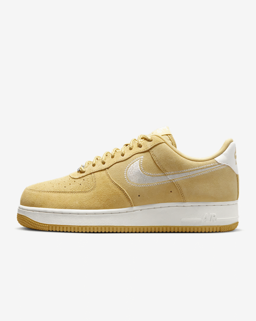 Nike Air Force 1 ’07 LV8 ‘Buff Gold’ .77 Free Shipping