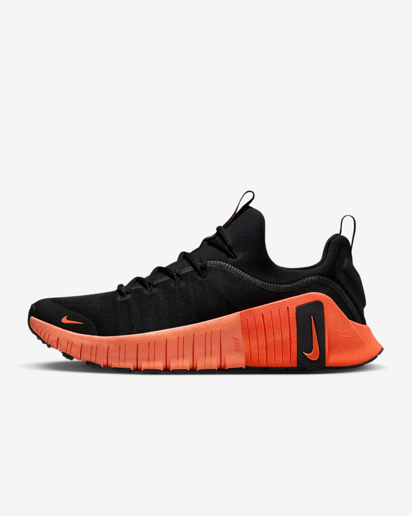 Nike Free Metcon 6 ‘Black / Hyper Orange’ .77 Free Shipping