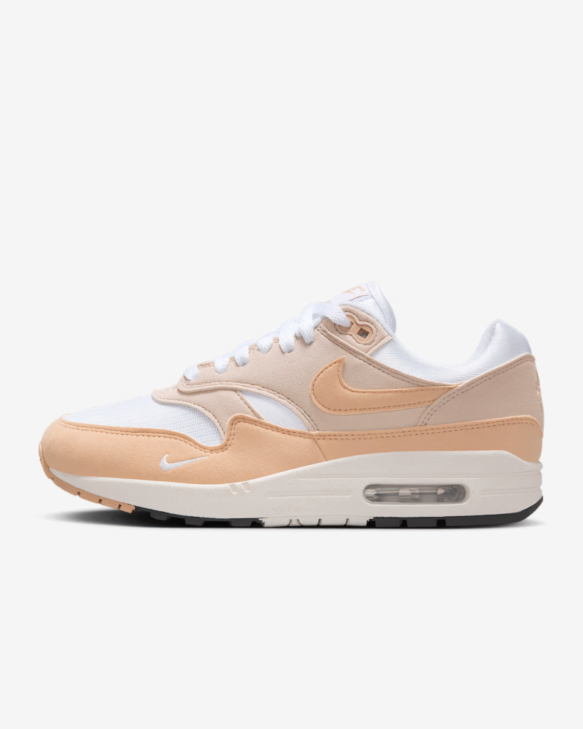 Nike Air Max 1 ’87 Textile ‘Light Orewood / Onyx’ .97 Free Shipping