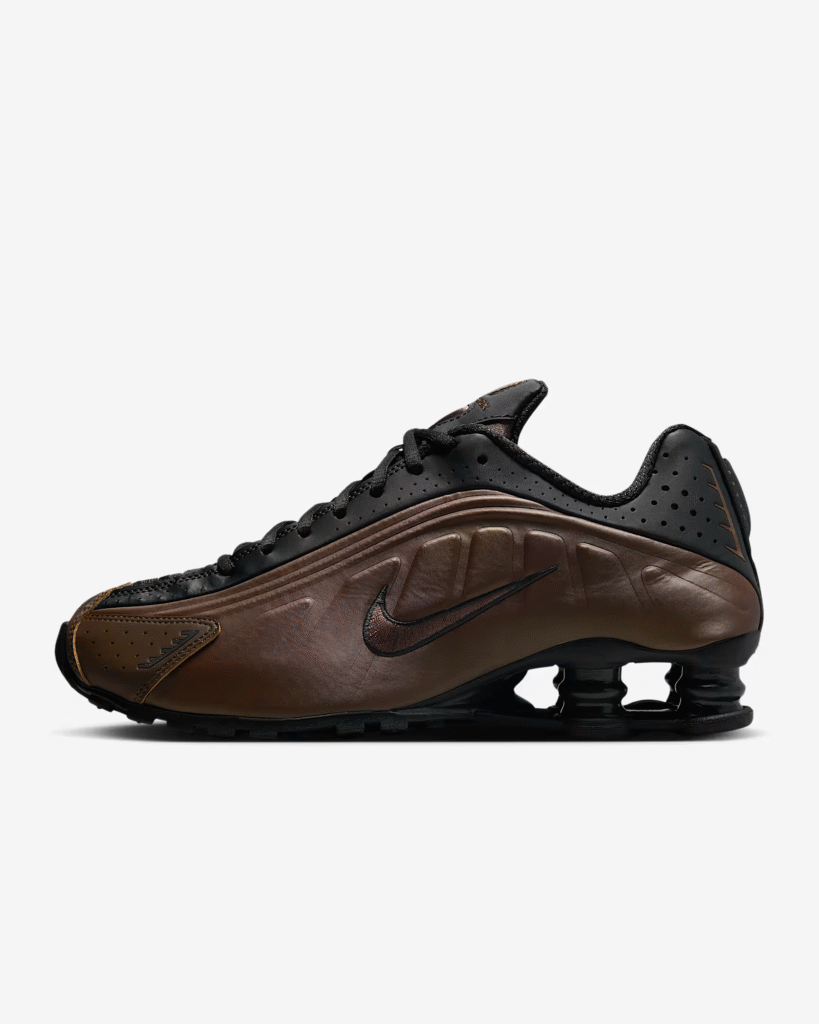 Women’s Nike Shox R4 ‘Ironstone / Off-Noir’ .97 Free Shipping