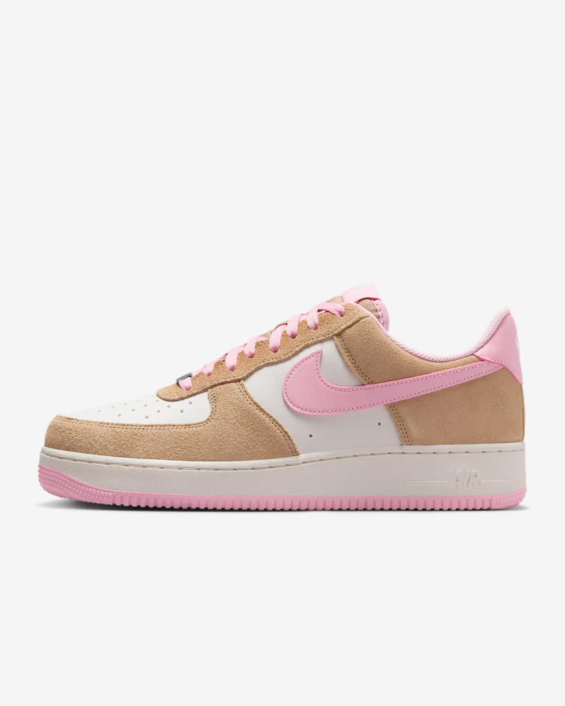 Nike Air Force 1 ’07 LV8 ‘Hemp / Soft Pink’ .97 Free Shipping