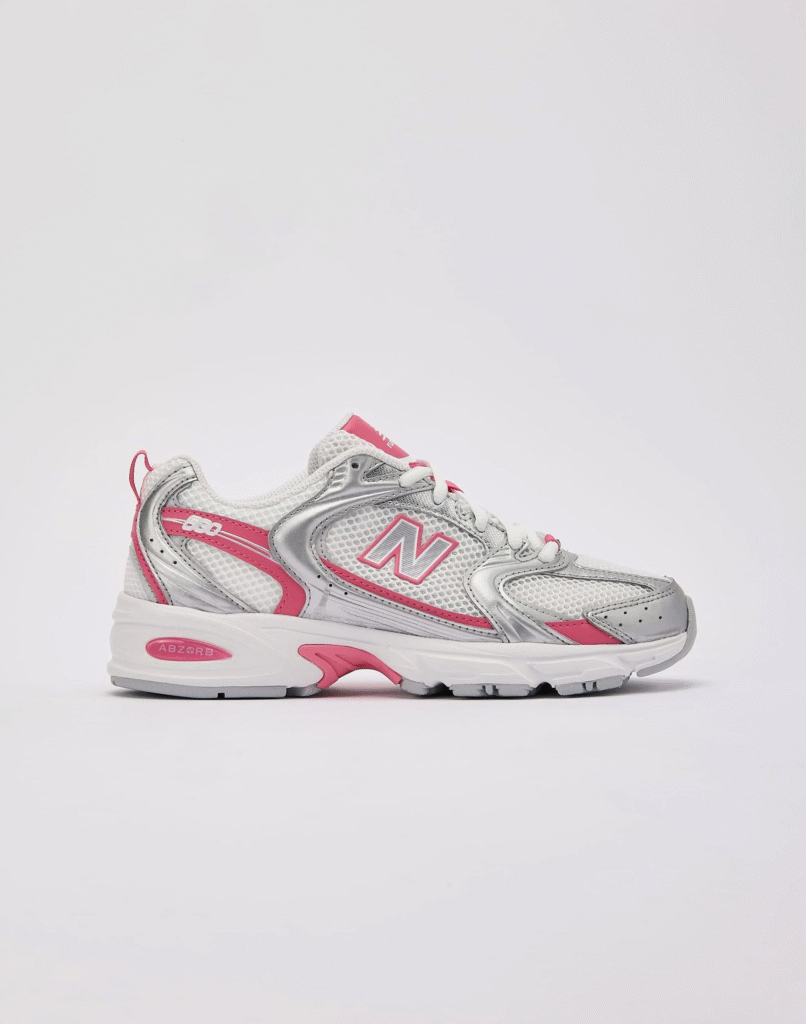 Women’s New Balance 530 /Metallic Silver / Dragon Berry’ .99 Free Shipping