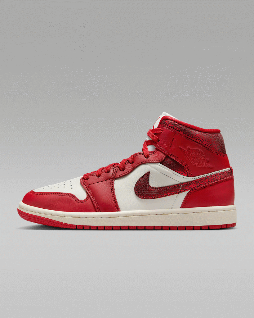 Women’s Air Jordan 1 Mid SE ‘Varsity Red’ .97 Free Shipping