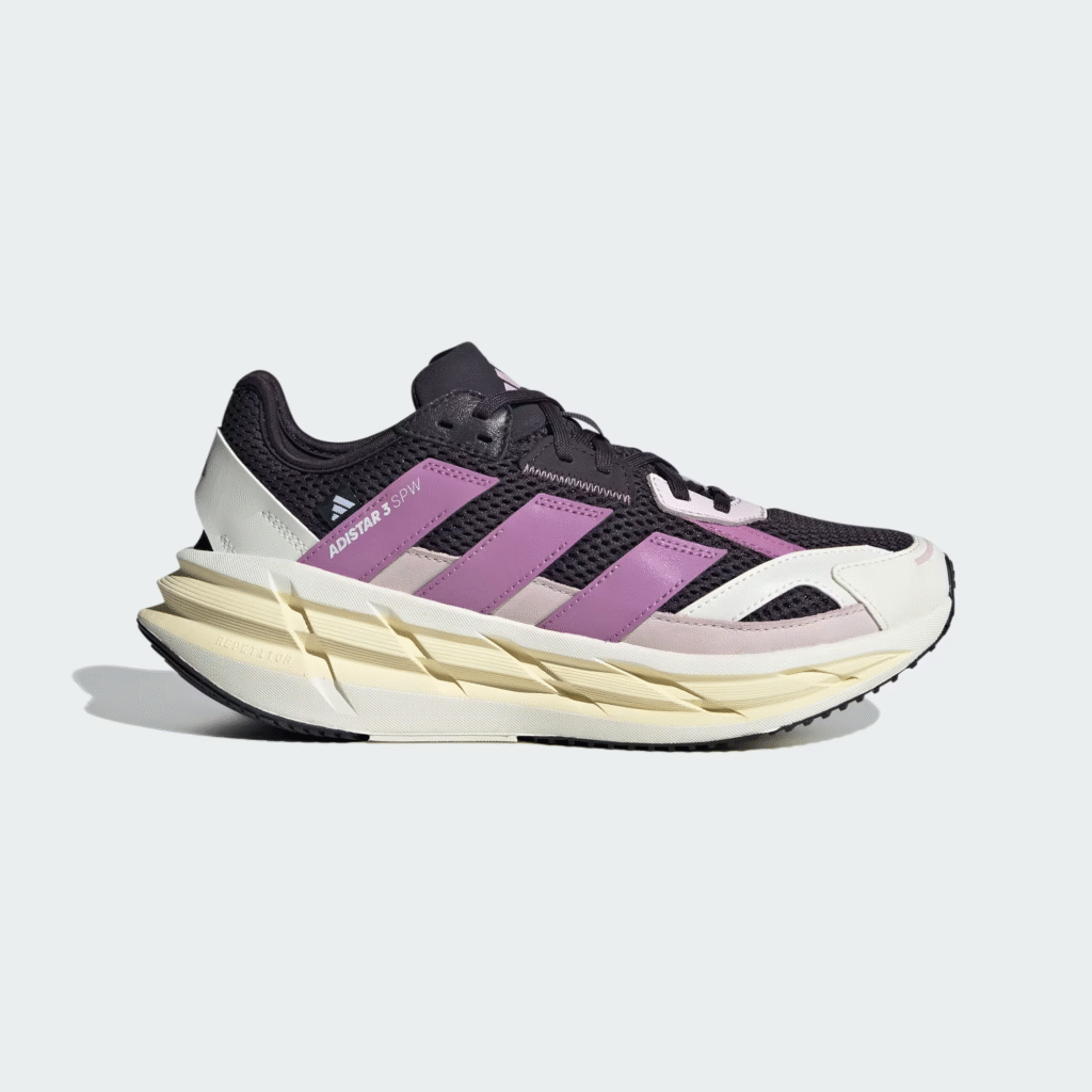 Women’s adidas Adistar 3 ‘Aurora Black / Preloved Purple’ .75 Free Shipping
