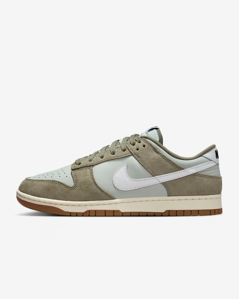 Nike Dunk Low Retro SE ‘Light Silver / Light Army’ .97 Free Shipping