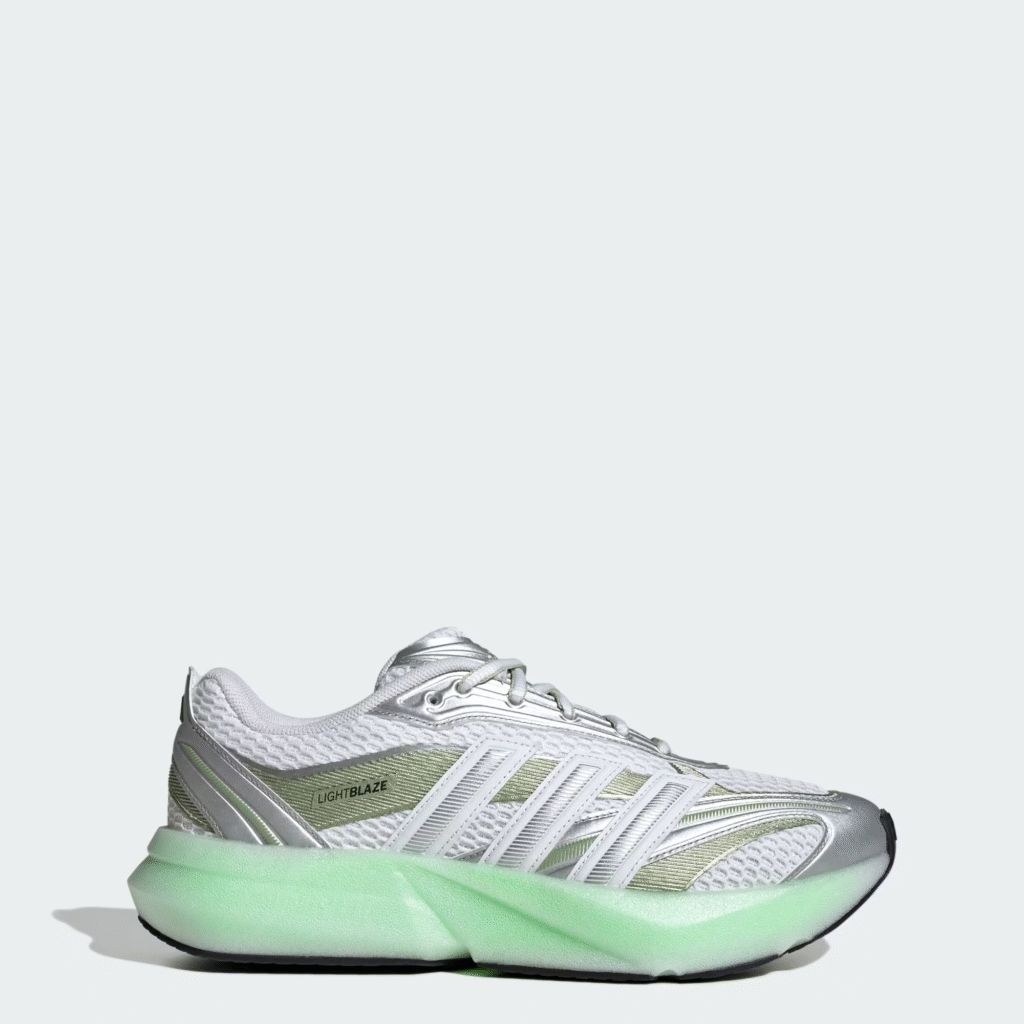 Women’s adidas Lightblaze Glow ‘Magic Lime Metallic’ .00 Free Shipping
