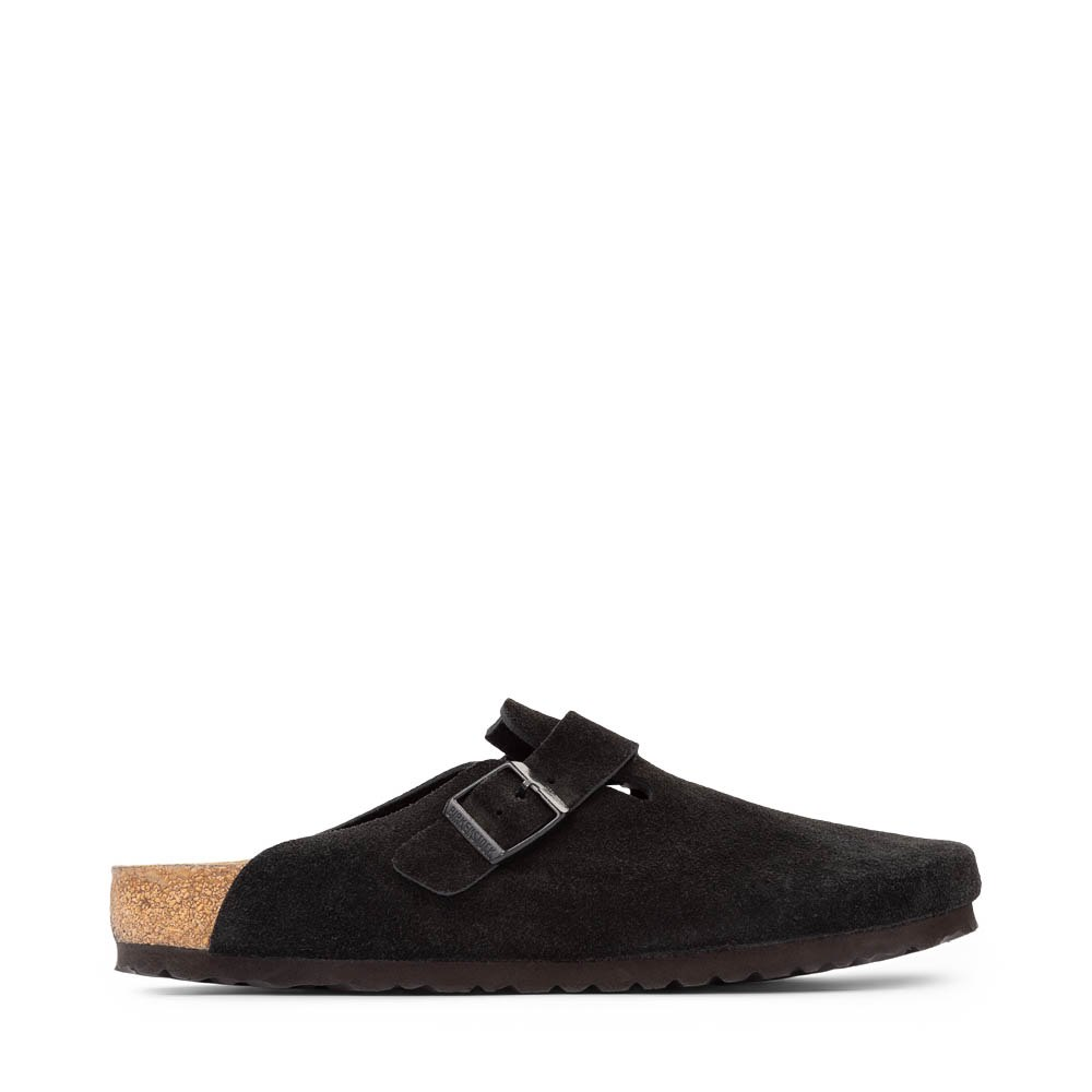 Birkenstock Boston BS Suede “Black” 9.00