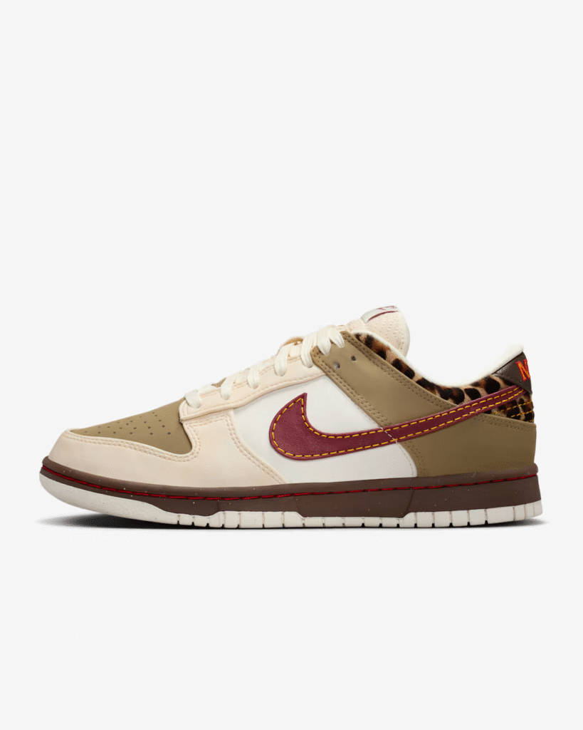 Women’s Nike Dunk Low ‘Khaki / Leopard’