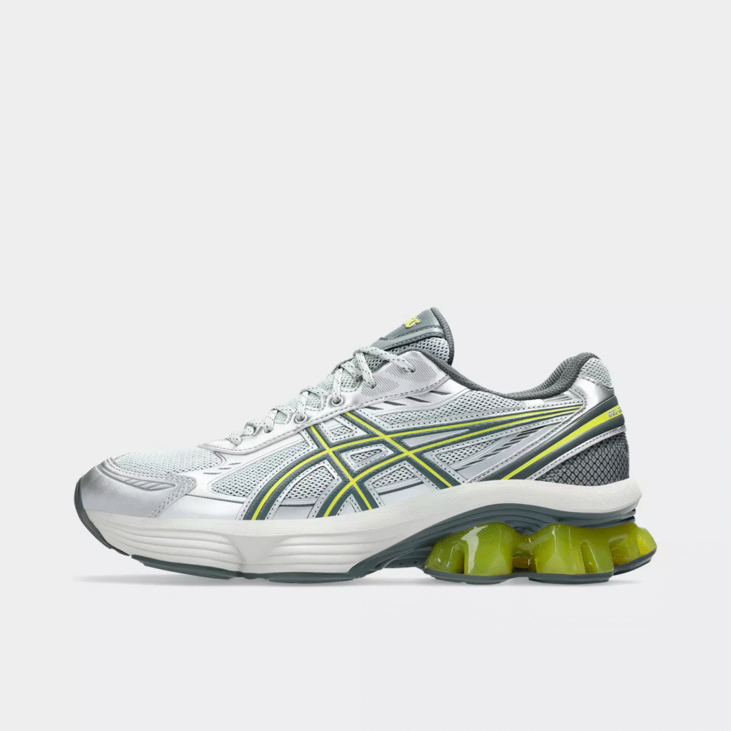 ASICS GEL-Kinetic Fluent ‘Lime / Glacier Grey’ .99 Free Shipping
