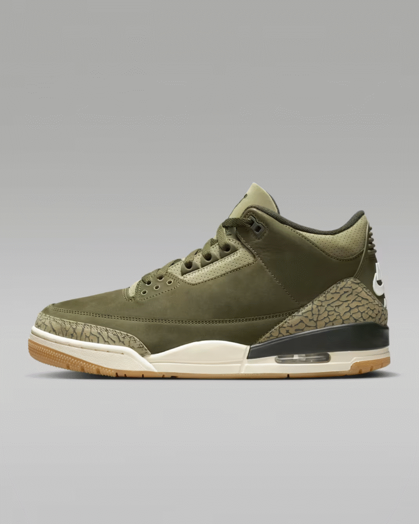 Air Jordan 3 Retro “Medium Olive”